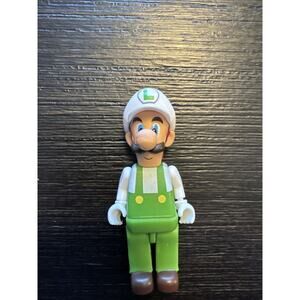 Super Mario Bros K'NEX Figure Fire Luigi